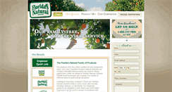 Desktop Screenshot of floridasnaturalfoodservice.com